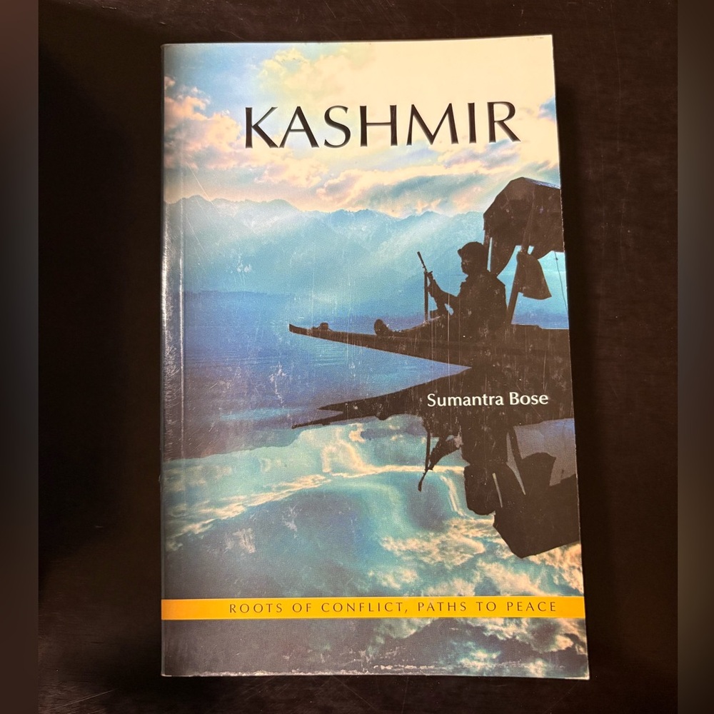 Kashmir Book by Sumantra Bose